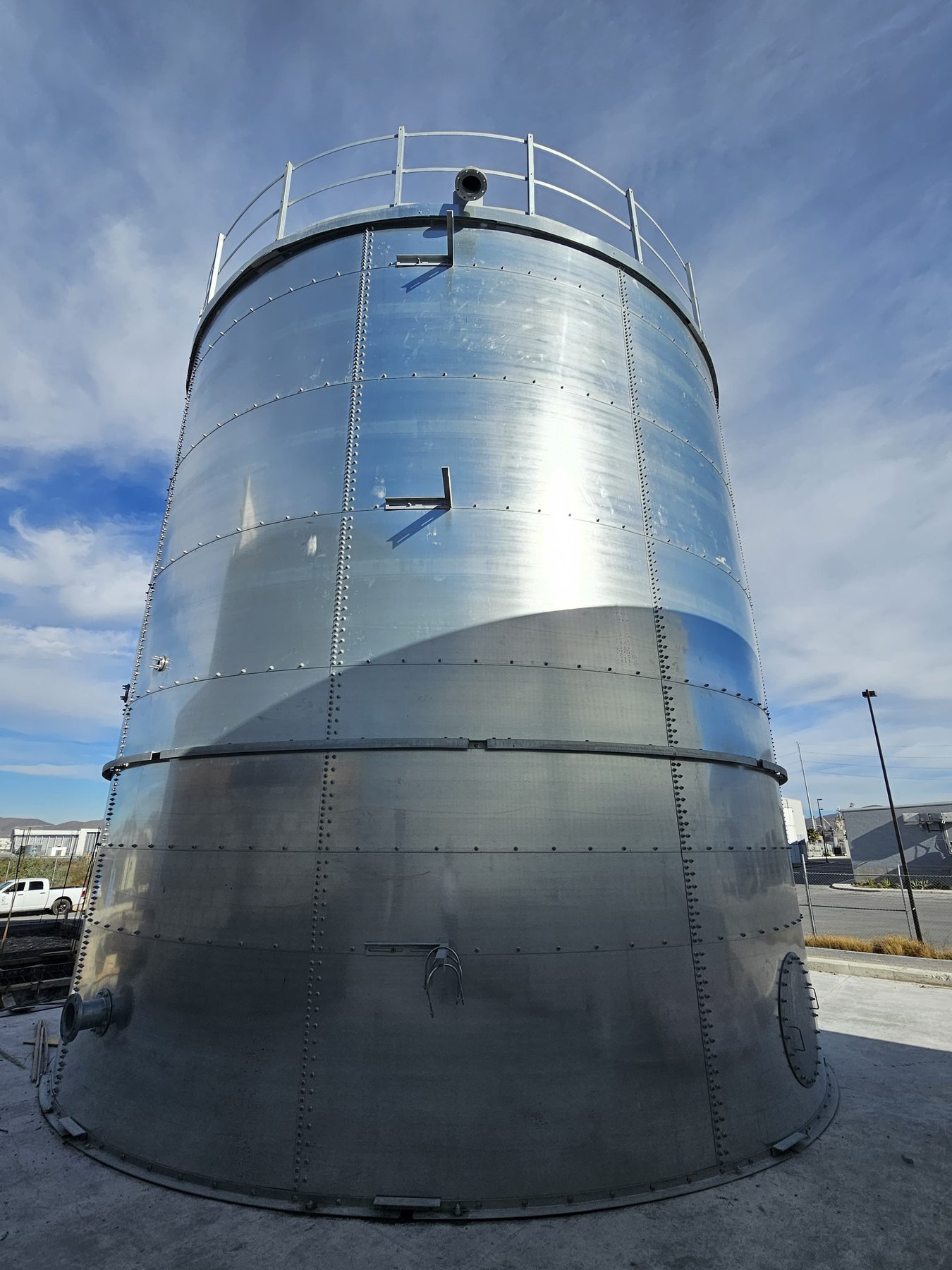 Tanque APRO de acero galvanizado atornillado