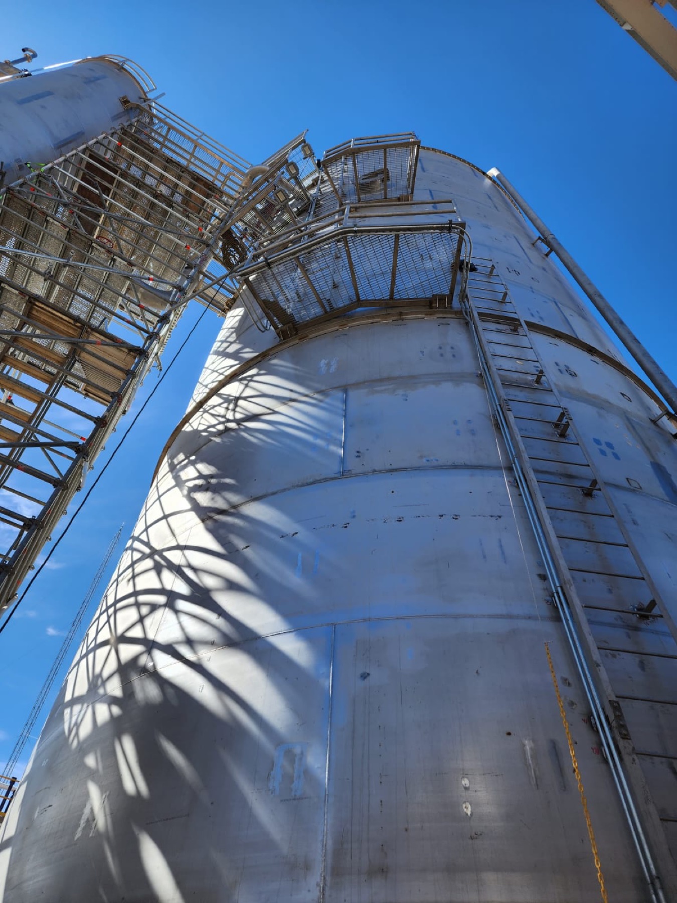 Construcción de tanque
